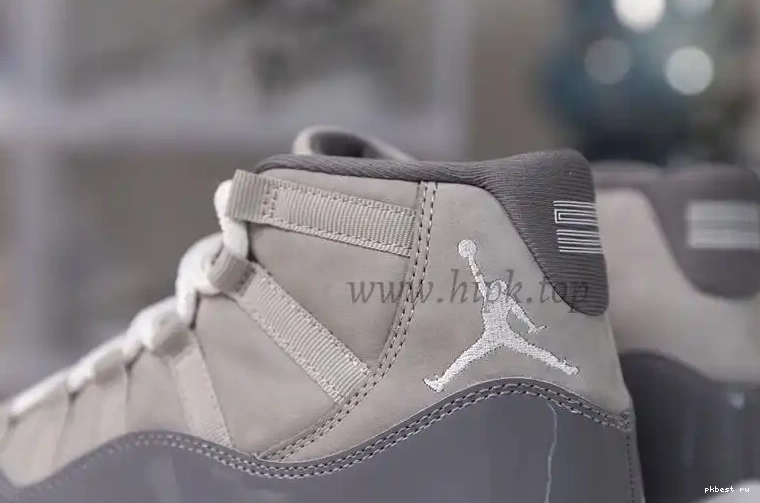 cool Air 11 PK ready retail to GOD materials grey ship Jordan 0522